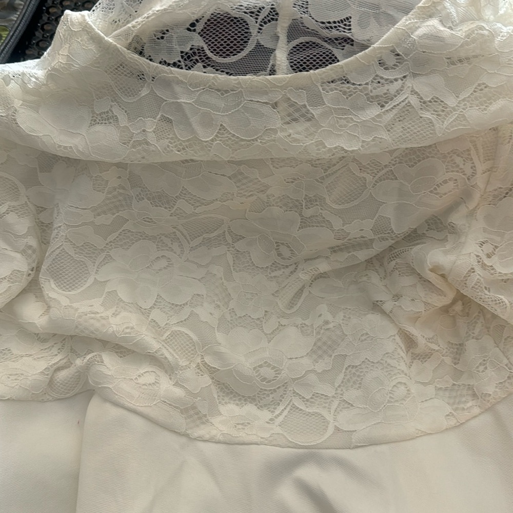 White dressy top